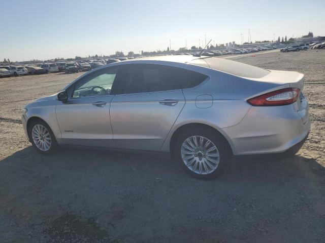 FORD FUSION S H 2014 silver sedan 4d hybrid engine 3FA6P0UU5ER131151 photo #3