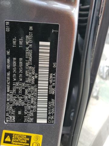 2018 TOYOTA HIGHLANDER - 5TDBZRFH0JS838611