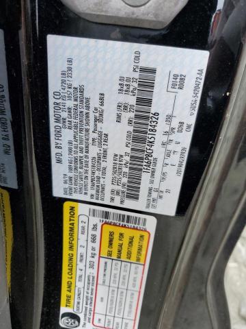 2019 FORD MUSTANG GT - 1FA6P8CF4K5184326