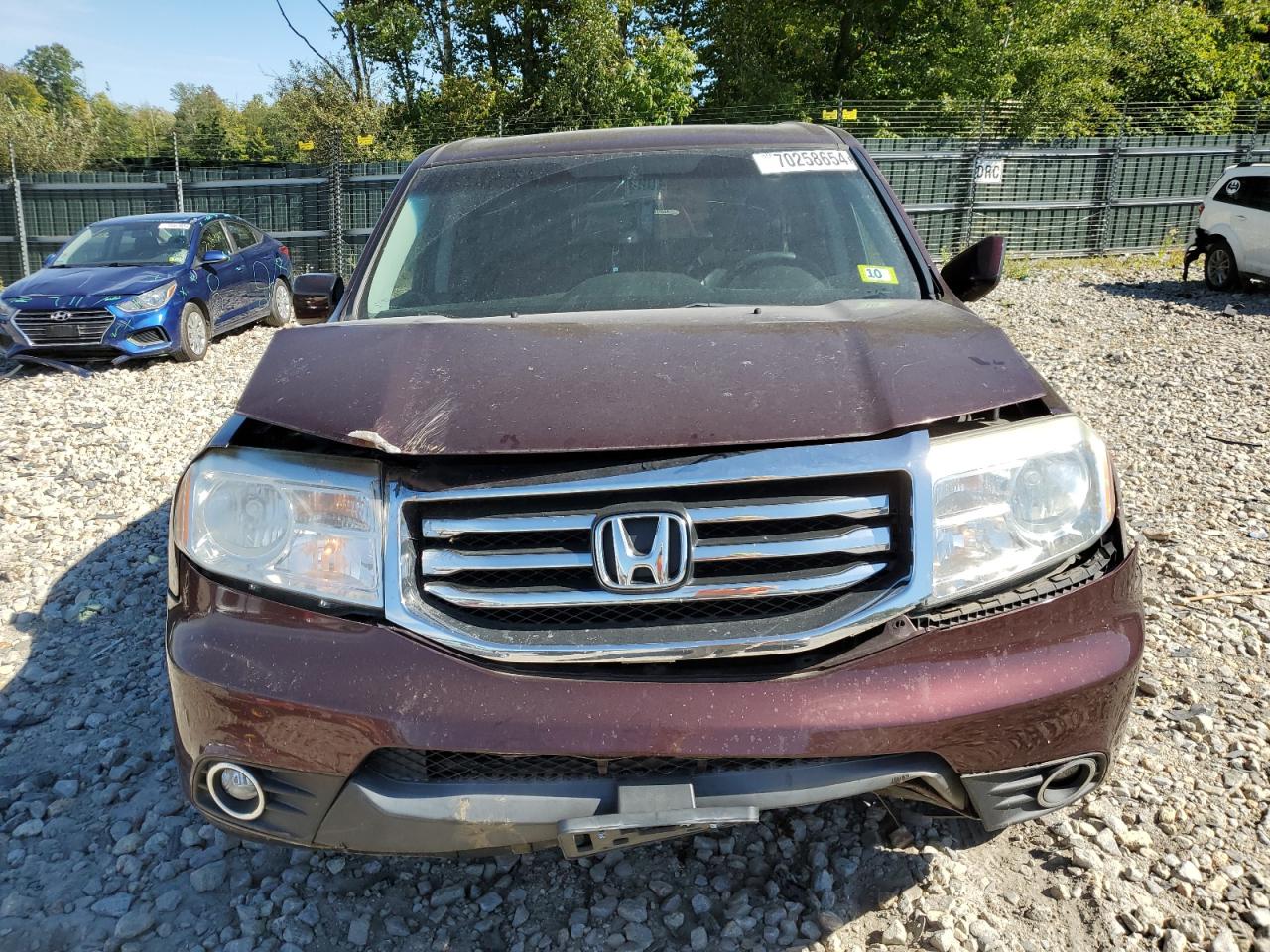 Lot #2862644338 2012 HONDA PILOT EXL