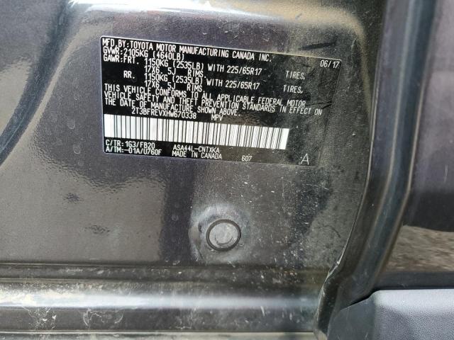 2017 TOYOTA RAV4 LE - 2T3BFREVXHW670338