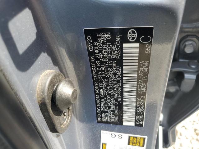 2020 TOYOTA COROLLA LE - JTDEPRAE5LJ104627