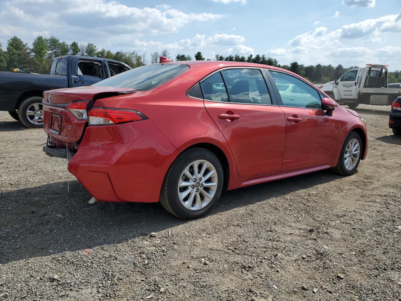 Lot #2969970048 2020 TOYOTA COROLLA LE