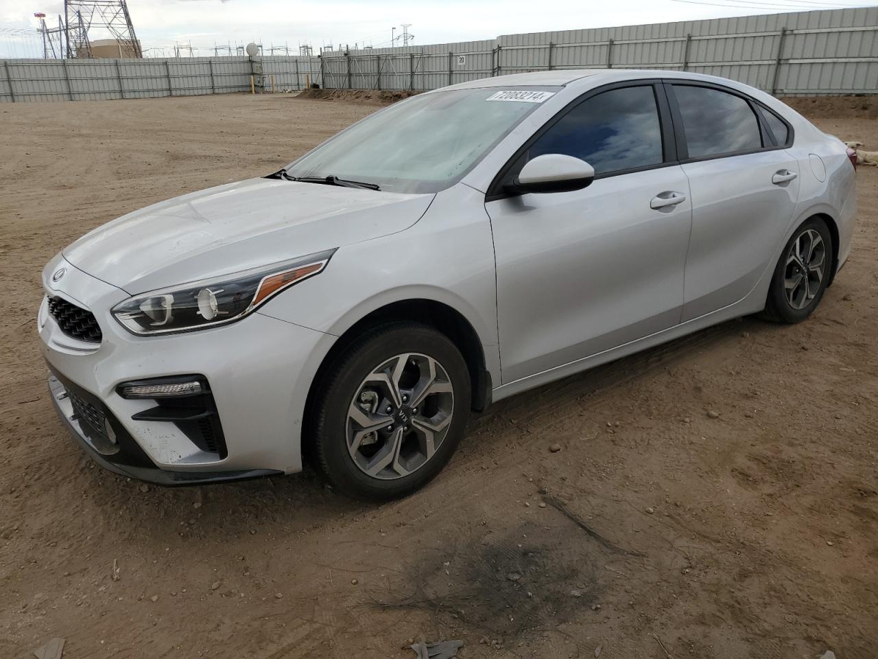 KIA FORTE FE 2021 silver  gas 3KPF24AD5ME406964 photo #1