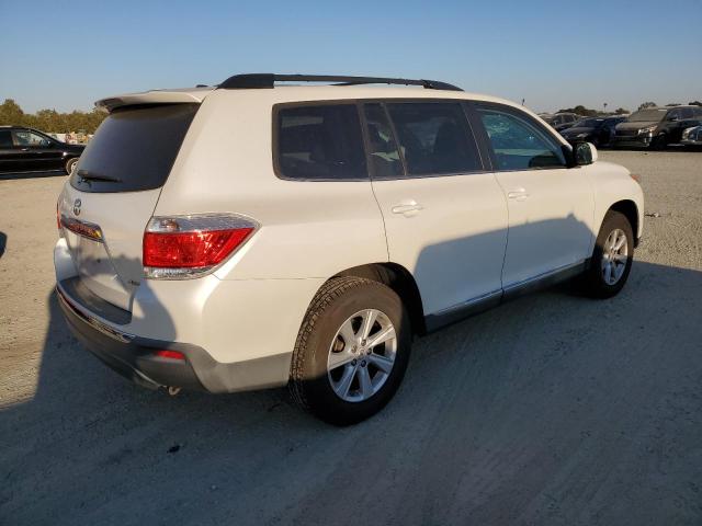 TOYOTA HIGHLANDER 2012 white  gas 5TDBK3EH4CS114667 photo #4