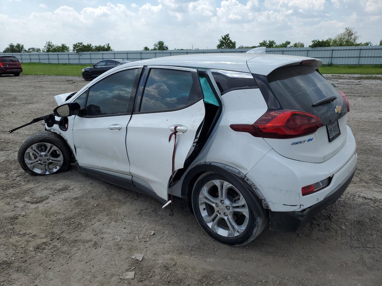 CHEVROLET BOLT EV LT 2018 white  electric 1G1FW6S09J4117250 photo #3