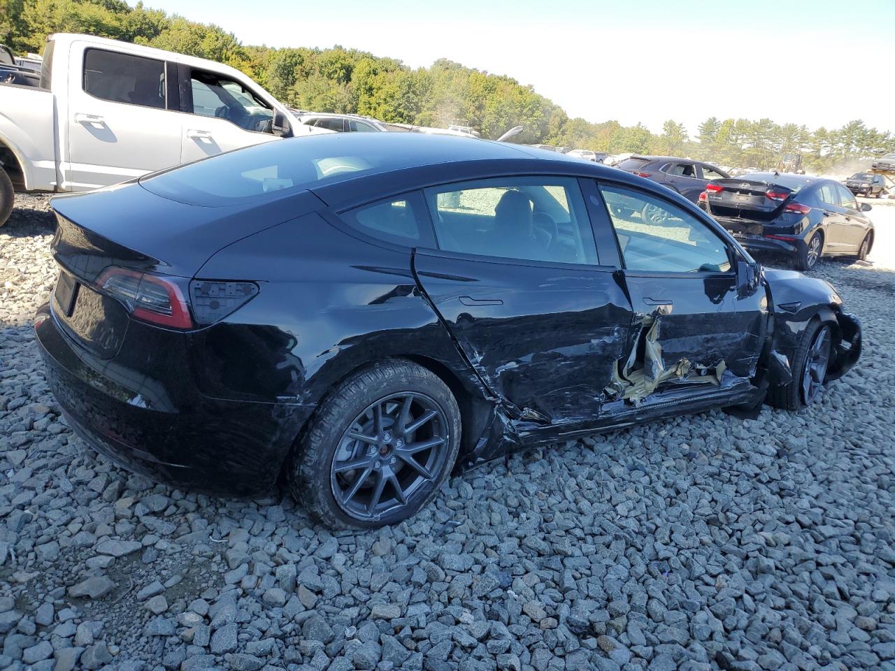 Lot #2961783959 2023 TESLA MODEL 3