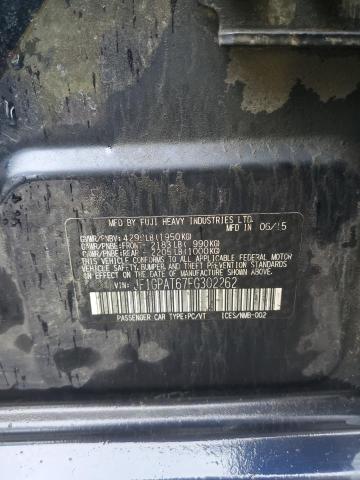 2015 SUBARU IMPREZA SP - JF1GPAT67FG302262