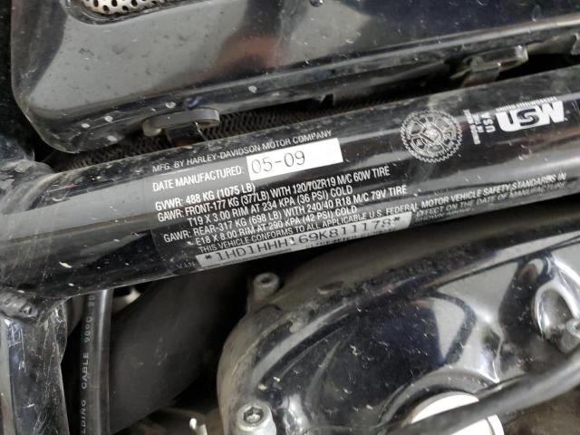 2009 HARLEY-DAVIDSON VRSCDX - 1HD1HHH169K811178