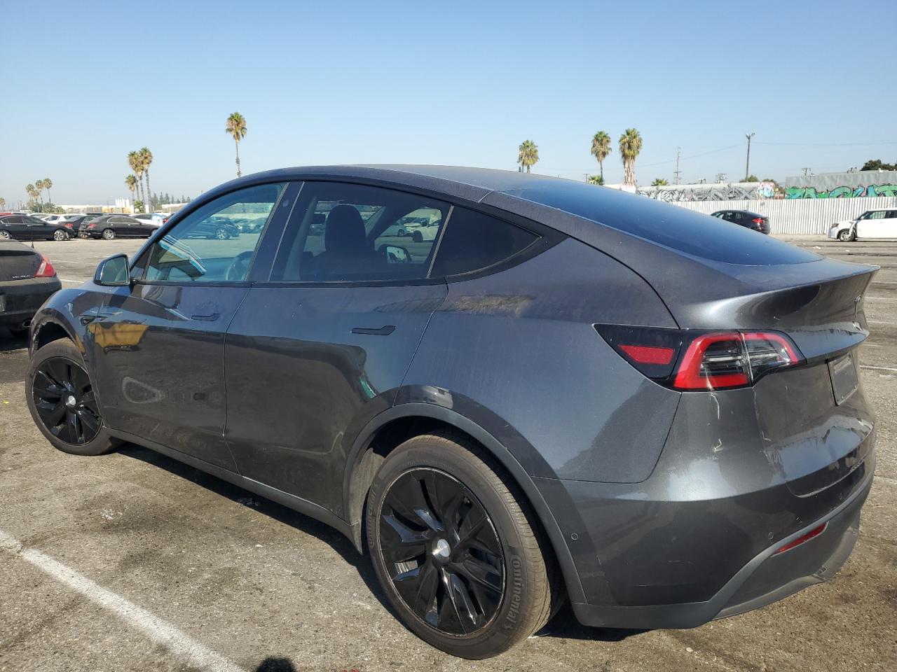 Lot #3033461085 2021 TESLA MODEL Y