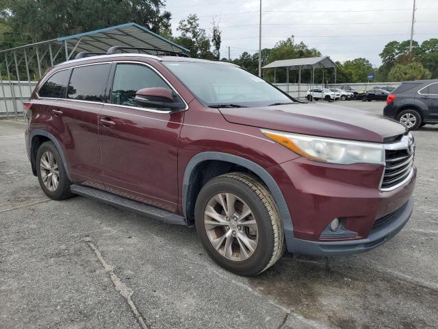 VIN 5TDKKRFHXFS092938 2015 Toyota Highlander, Xle no.4