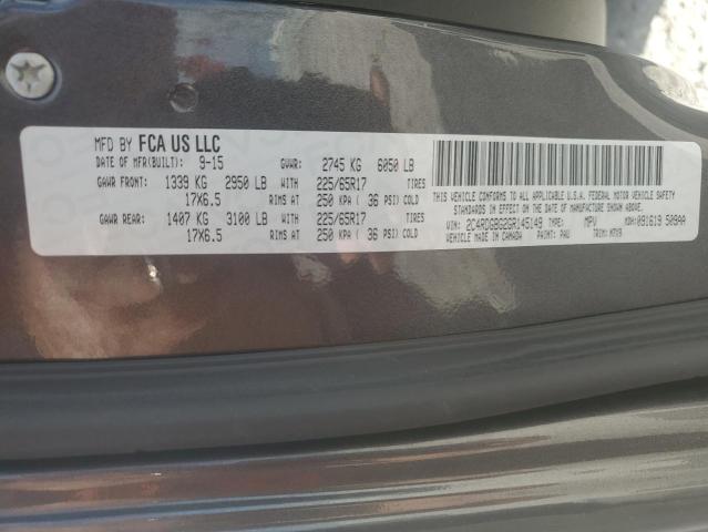 2016 DODGE GRAND CARA - 2C4RDGBG2GR145149