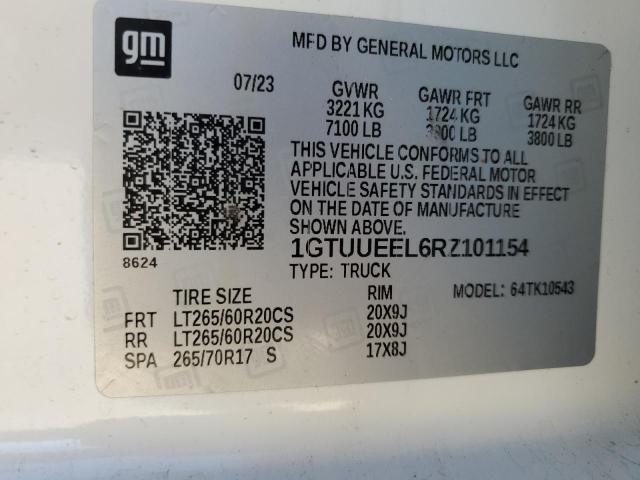 2024 GMC SIERRA K15 - 1GTUUEEL6RZ101154