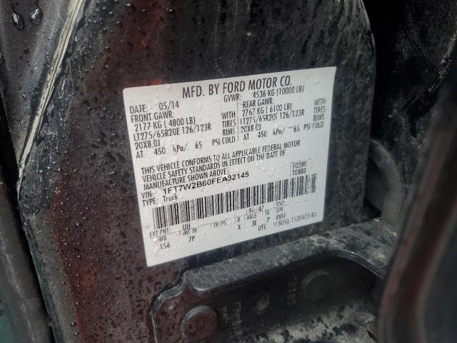 2015 FORD F250 SUPER - 1FT7W2B60FEA32145