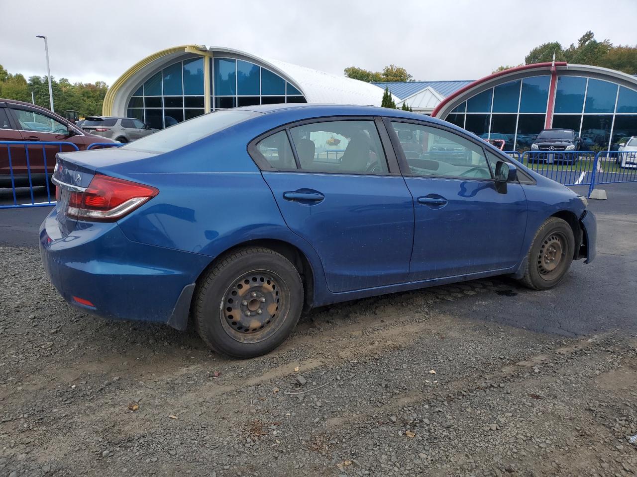 Lot #2869249155 2015 HONDA CIVIC LX