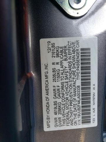2020 ACURA TLX TECHNO - 19UUB2F44LA003338