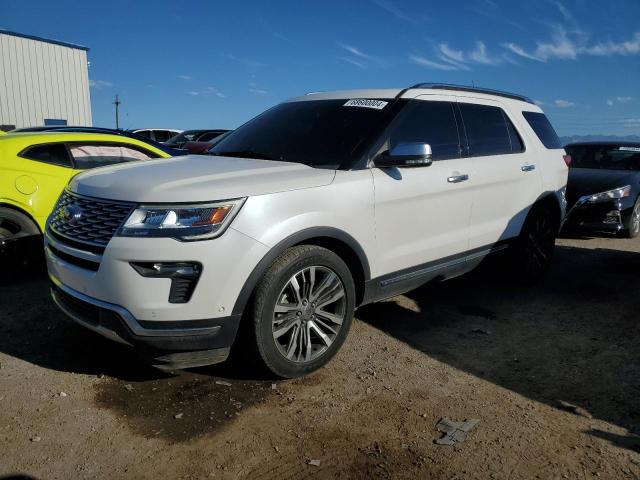 FORD EXPLORER P 2018 blue  gas 1FM5K8HT7JGA98395 photo #1