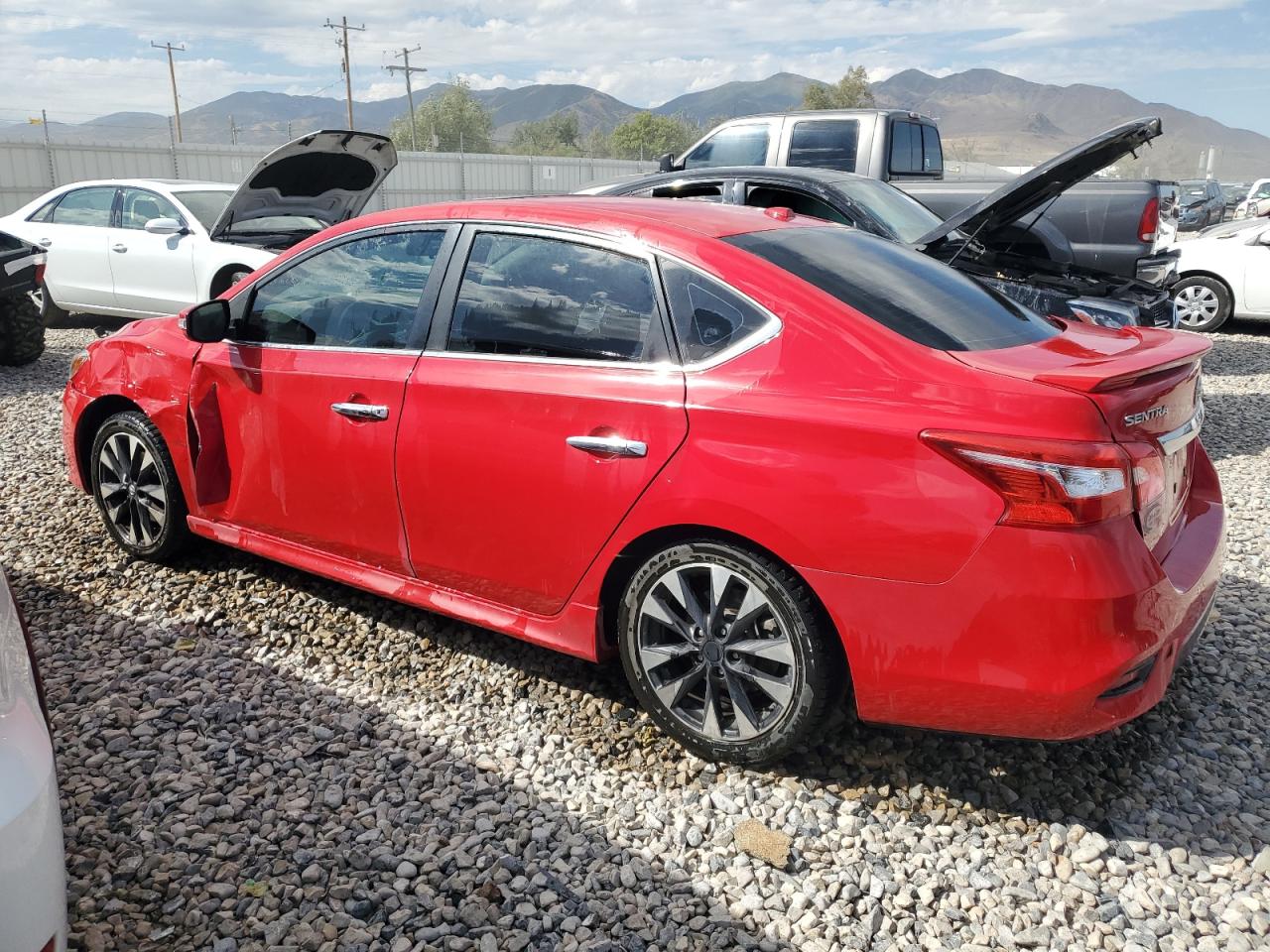 Lot #3028851082 2019 NISSAN SENTRA SR