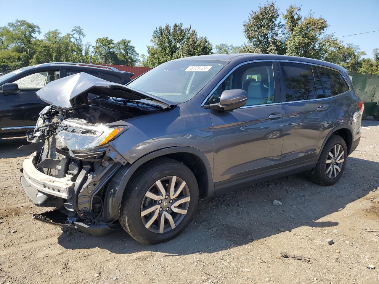 Lot #2964673993 2020 HONDA PILOT EXL