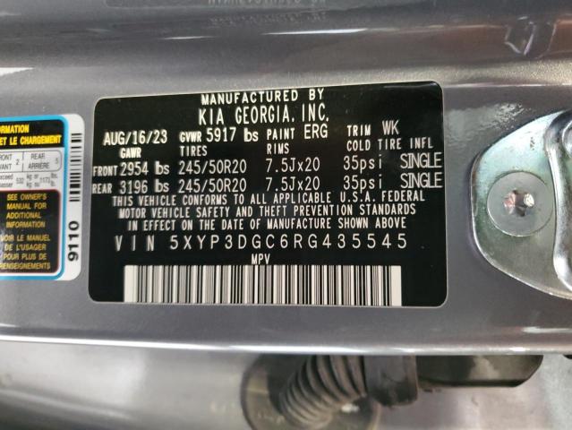 2024 KIA TELLURIDE - 5XYP3DGC6RG435545