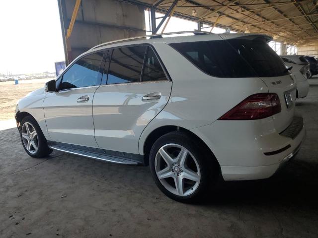 MERCEDES-BENZ ML 350 4MA 2015 white  gas 4JGDA5HB4FA514949 photo #3