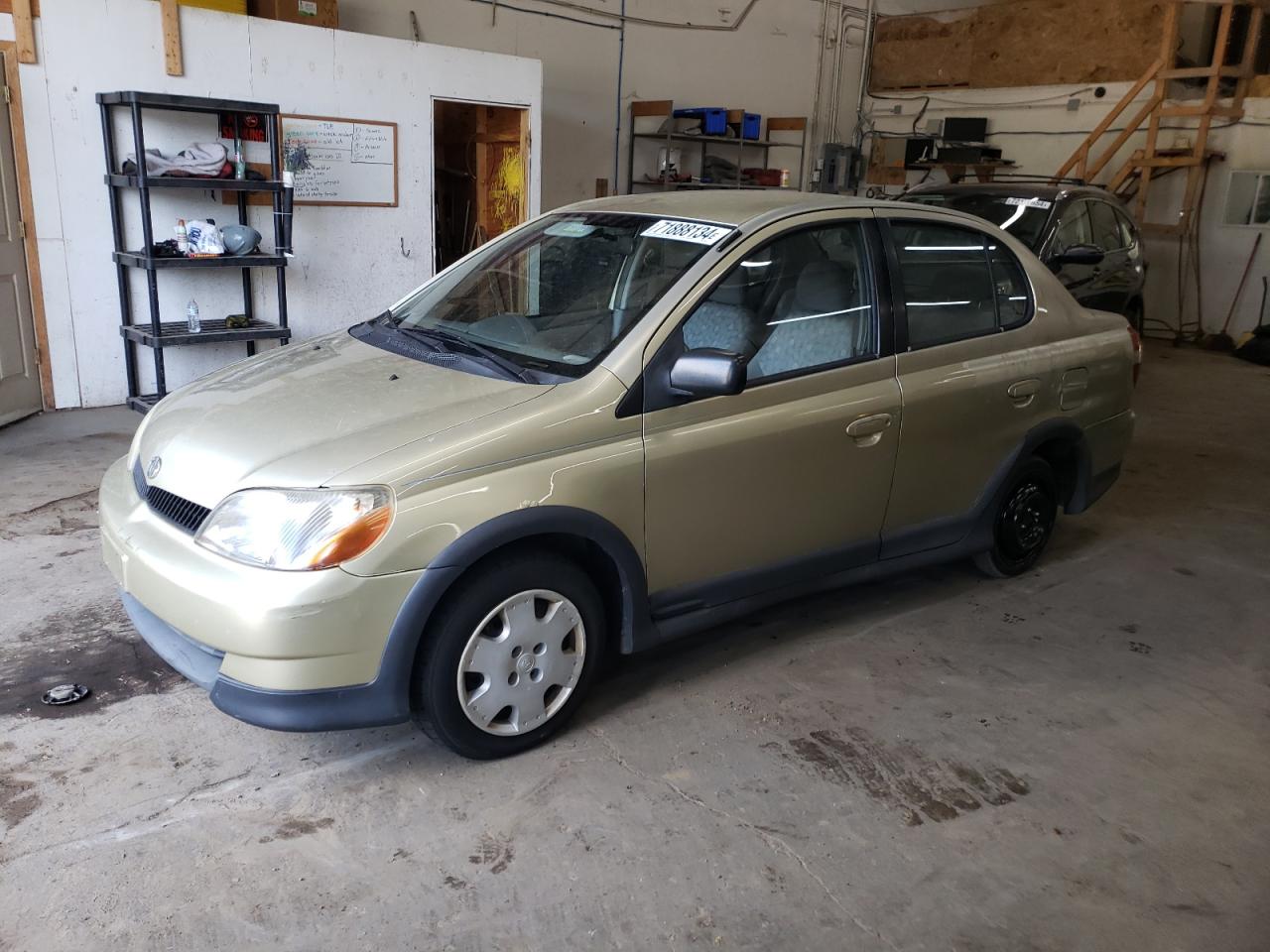 TOYOTA ECHO 2002 tan  gas JTDBT123520207449 photo #1