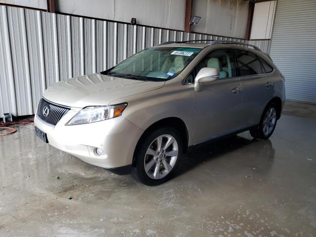 LEXUS RX 350 2011 gold  gas 2T2ZK1BA1BC043960 photo #1