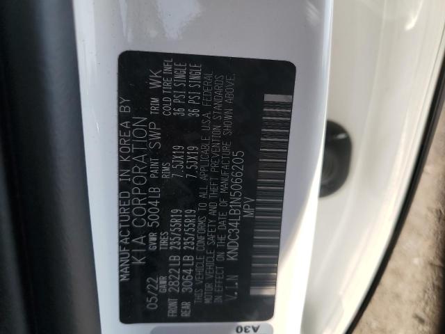 2022 KIA EV6 LIGHT KNDC34LB1N5066205