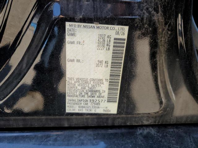2016 NISSAN ALTIMA 2.5 - 1N4AL3AP1GN392577