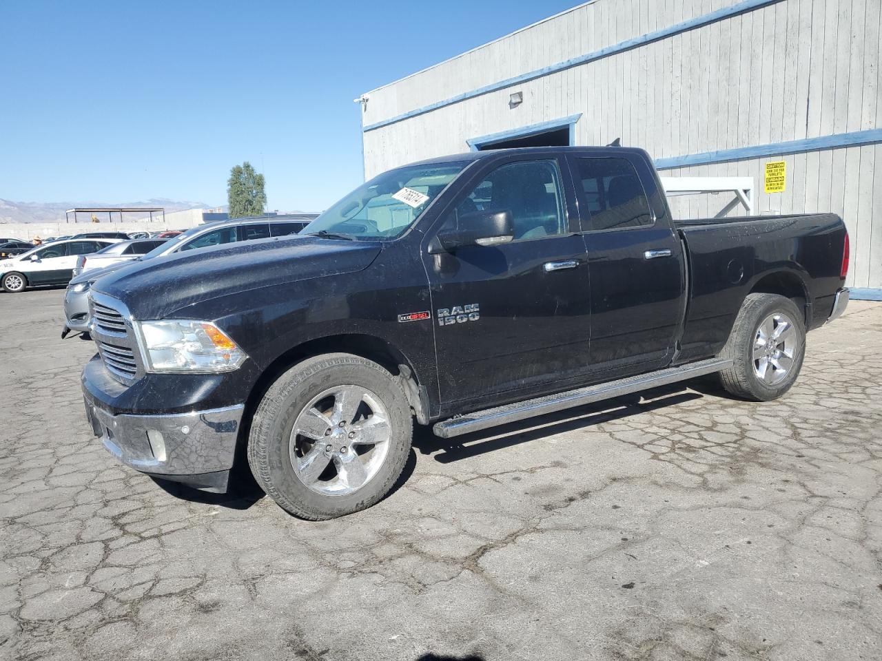 RAM 1500 SLT 2016 black crew pic diesel 1C6RR6GM4GS175088 photo #1