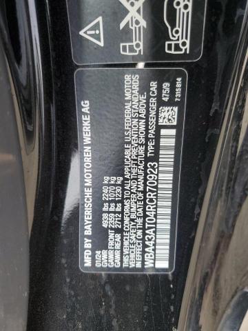 VIN WBA43AT04RCR70923 2024 BMW 4 Series, 430XI no.12