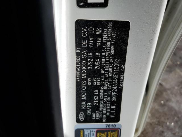 2019 KIA FORTE FE - 3KPF24AD4KE115093
