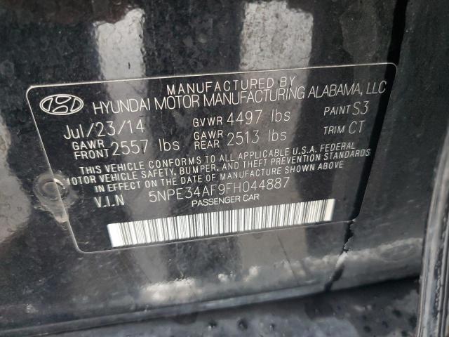 2015 HYUNDAI SONATA SPO - 5NPE34AF9FH044887