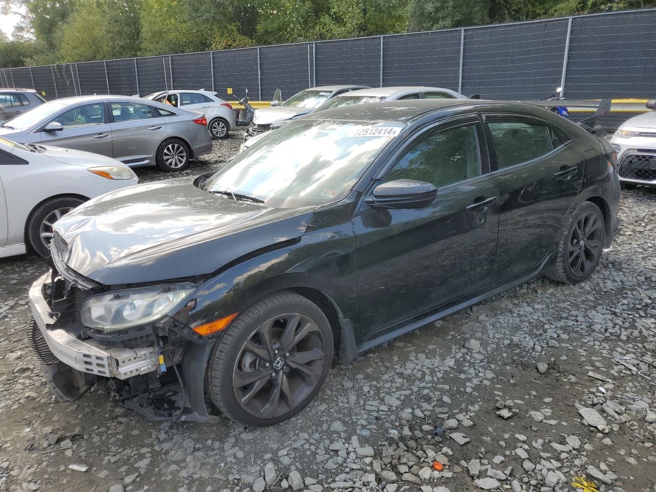 Lot #3022951287 2017 HONDA CIVIC SPOR