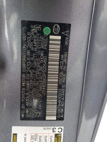 2015 LEXUS RC 350 - JTHHE5BC6F5005450