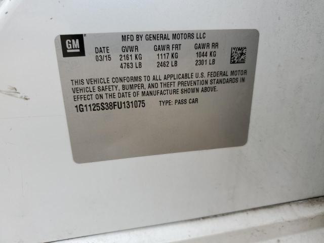 2015 CHEVROLET IMPALA LT - 1G1125S38FU131075
