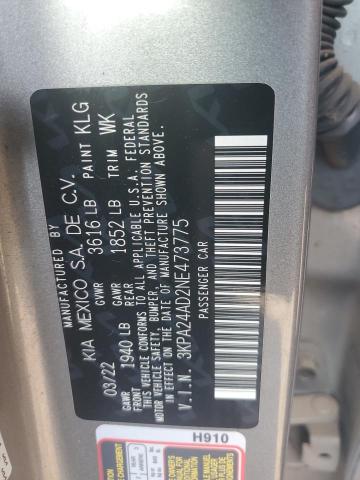 2022 KIA RIO LX - 3KPA24AD2NE473775
