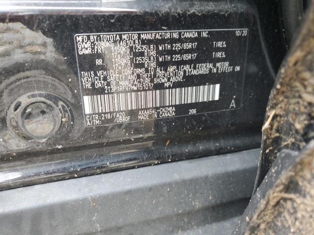 2021 TOYOTA RAV4 XLE - 2T3P1RFV7MW151017