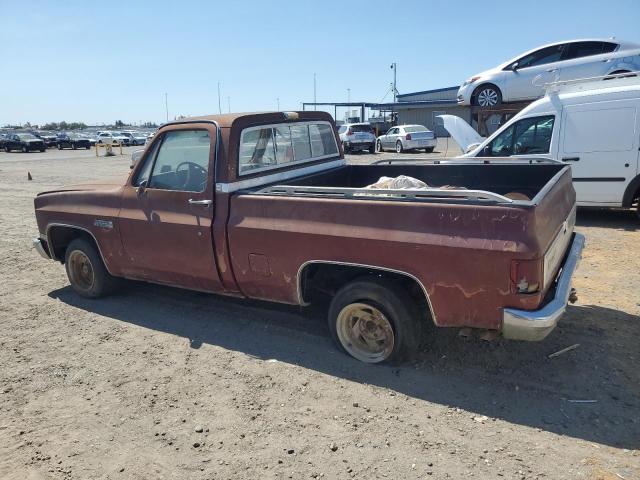 GMC C1500 1983 burgundy  gas 1GTDC14F9DJ517455 photo #3