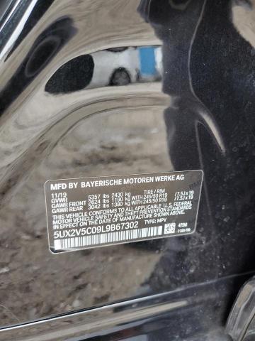 2020 BMW X4 XDRIVEM 5UX2V5C09L9B67302