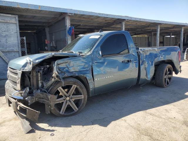 CHEVROLET SILVERADO 2008 blue  gas 1GCEC14C78Z128671 photo #1