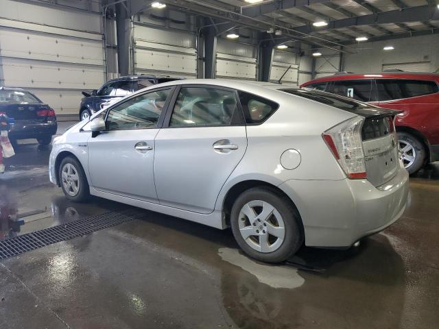 TOYOTA PRIUS 2011 silver  hybrid engine JTDKN3DU5B5327895 photo #3