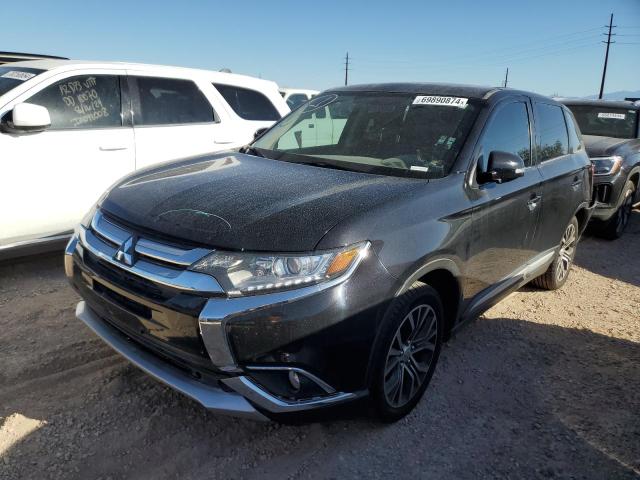 MITSUBISHI OUTLANDER 2017 black  gas JA4AD3A36HZ039986 photo #1