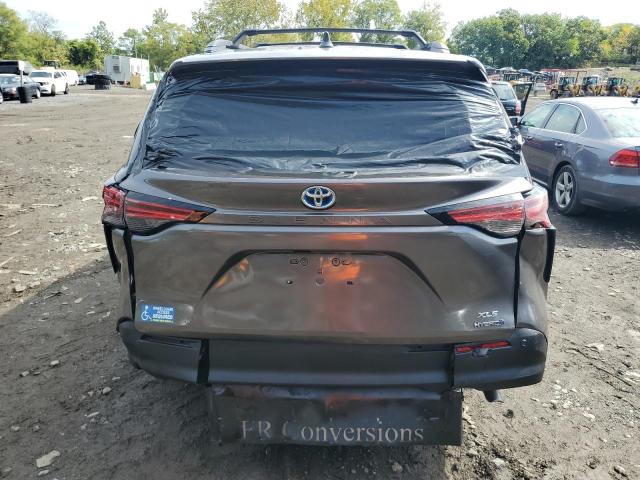 VIN 5TDJSKFC4MS023053 2021 Toyota Sienna, Xle no.6