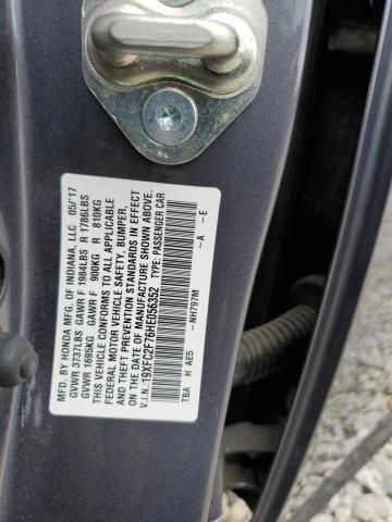 2017 HONDA CIVIC EX - 19XFC2F76HE056352