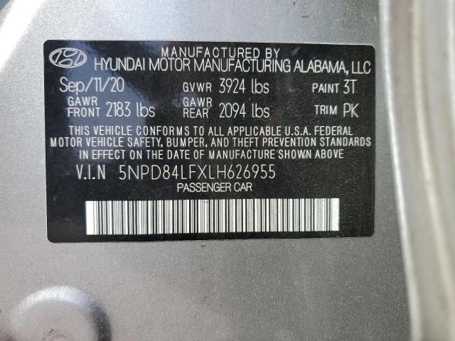 2020 HYUNDAI ELANTRA SE - 5NPD84LFXLH626955