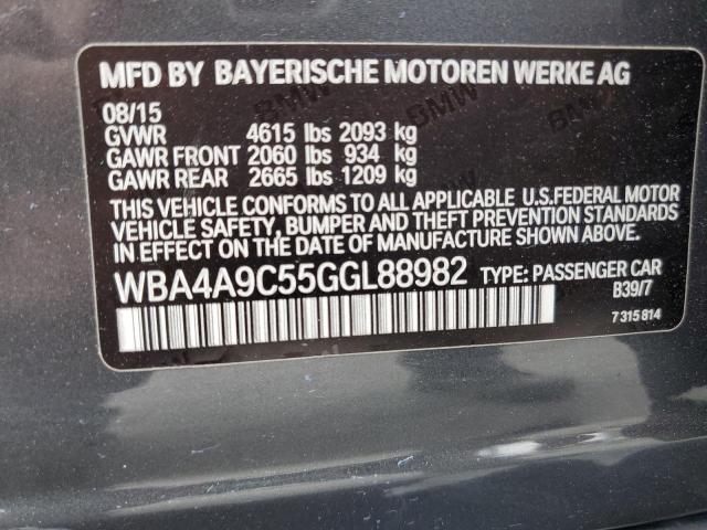 VIN WBA4A9C55GGL88982 2016 BMW 4 Series, 428 I Gran... no.13