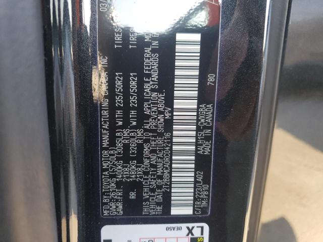 2024 LEXUS RX 350H BA - 2T2BBMCA0RC042116