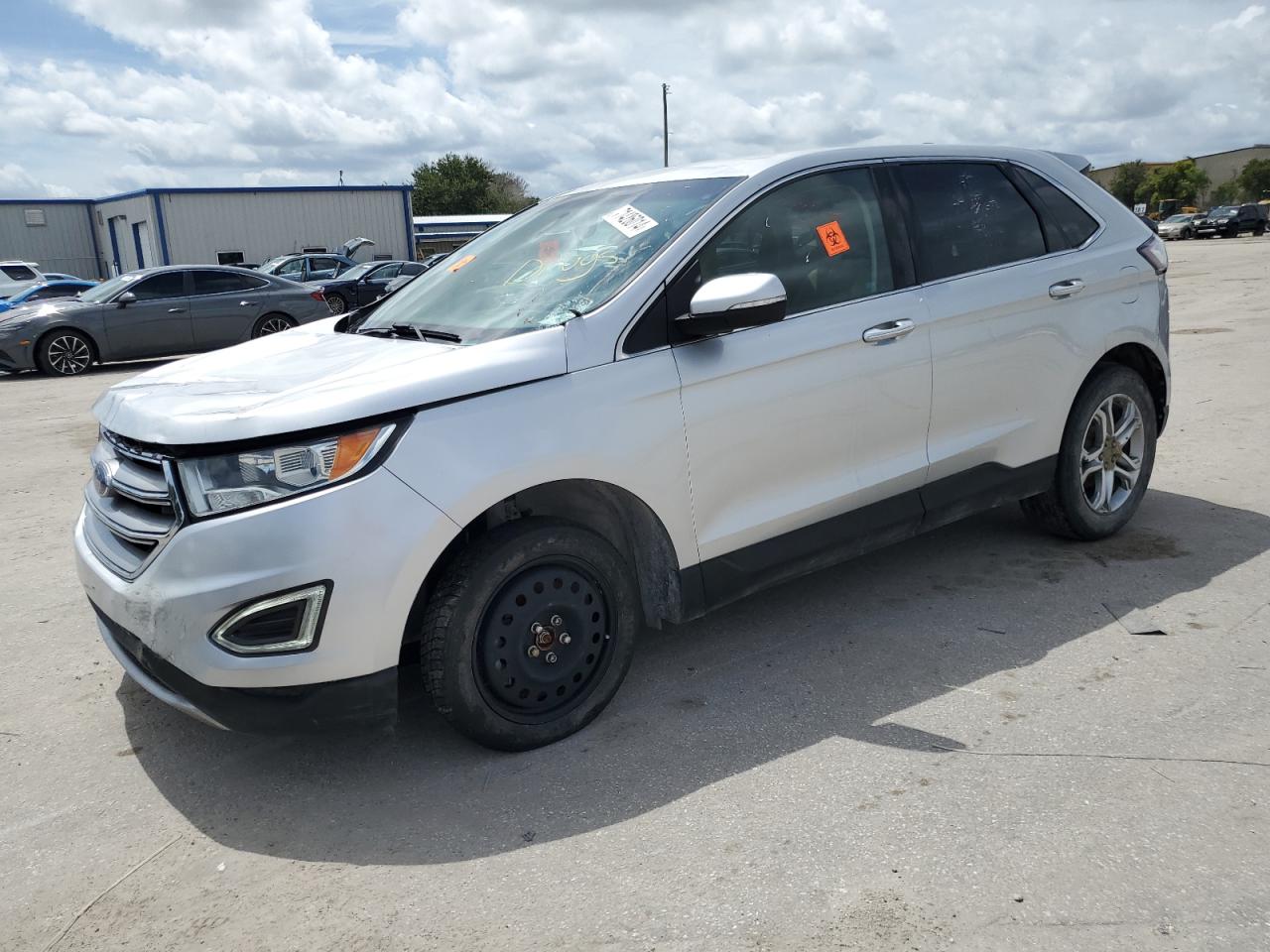 Lot #2837855318 2017 FORD EDGE TITAN