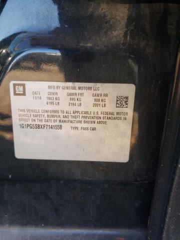 2015 CHEVROLET CRUZE LTZ - 1G1PG5SBXF7141558